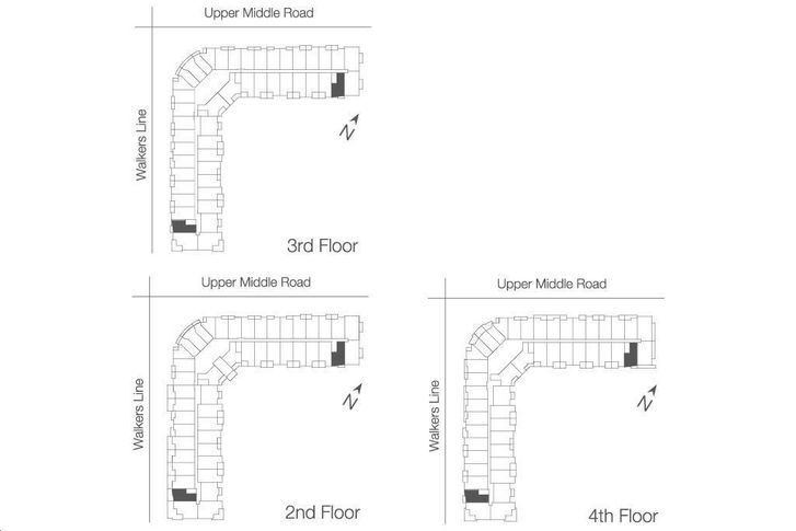 ParkCity Condominiums Boston Common Key Plan