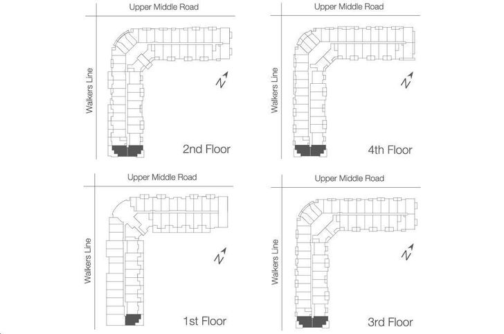 ParkCity Condominiums Eaton Square Key Plan