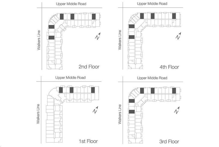 ParkCity Condominiums Green Park Key Plan