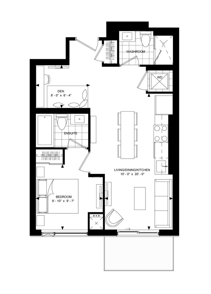 Plaza Midtown Condos 2 1D2-E ( SOHO )