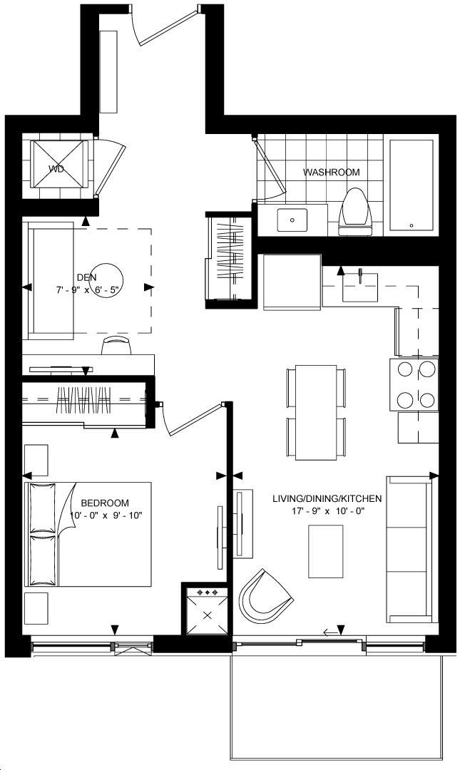 Plaza Midtown Condos 1D1-A