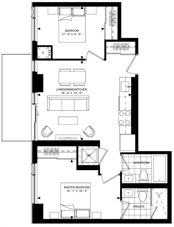 Plaza Midtown Condos 2F