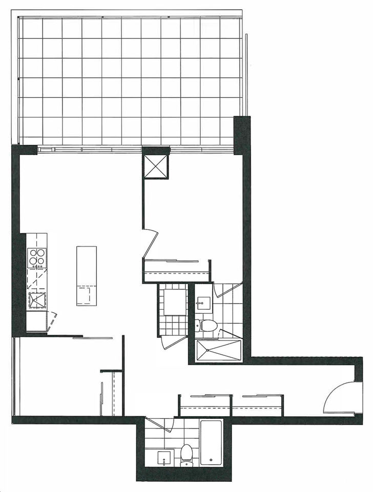 Poet Condos by Fieldgate |L1 Floorplan 2 bed & 2 bath