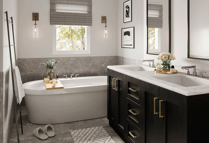 Queens Lane Towns by Branthaven Homes Bathroom Interior