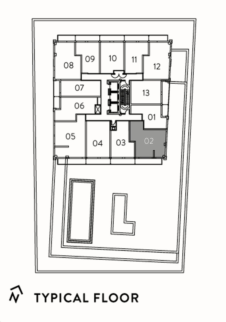 River and Fifth Condos Distillery Key Plan