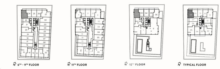 River and Fifth Condos Riverdale Key Plan