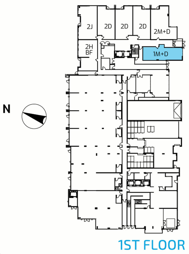 Riverview Condos C/1M+D Key Plan