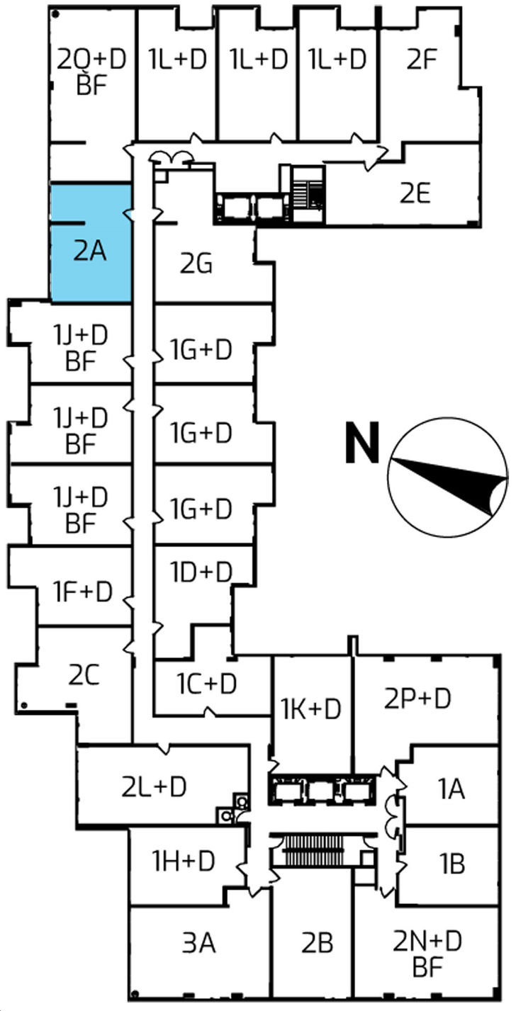 Riverview Condos C/2A Key Plan