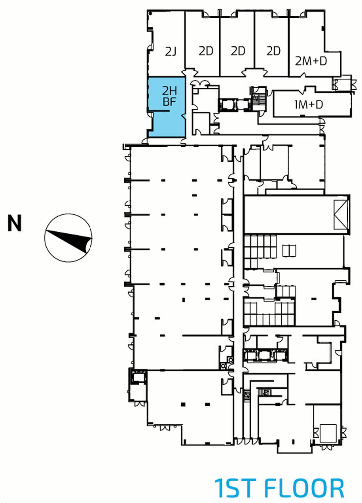 Riverview Condos C/2H BF Key Plan