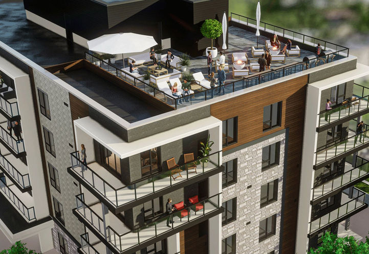 Riverwalk Niagara Condos- Rooftop Terrace