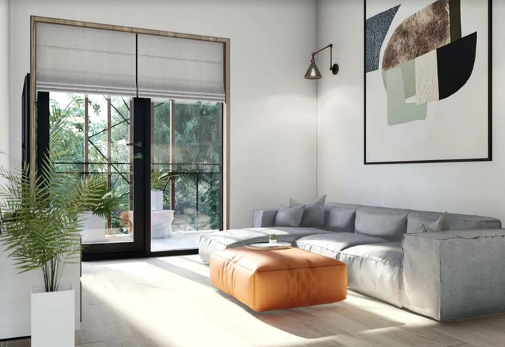 Rossmont Green Condos 2 Suite Living Space