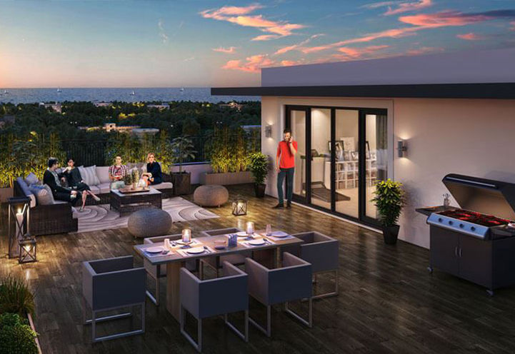 Royal Tuscan - Masterpiece Townhomes Private Resident Rooftop Terrace