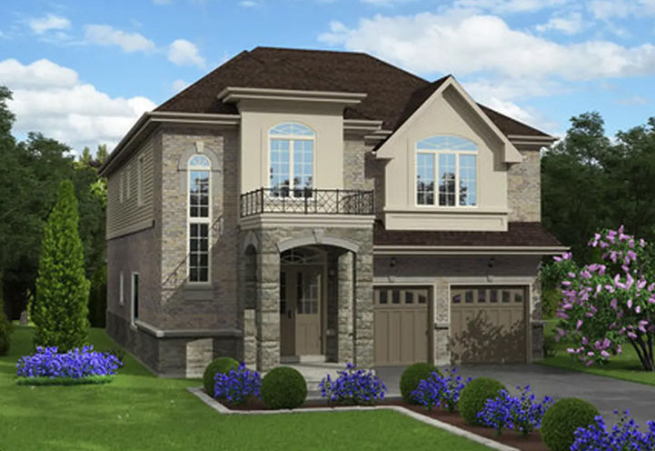 Royal Valley Homes Exterior View of Detached Model