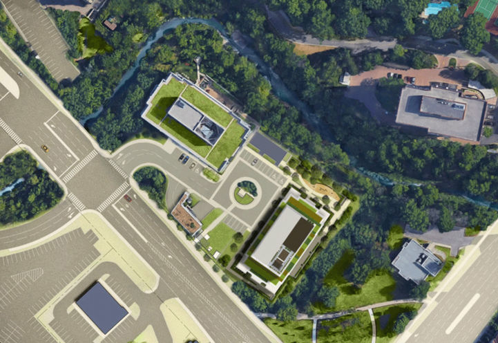 Aerial View of Stonebrook and S2 Stonebrook Residences