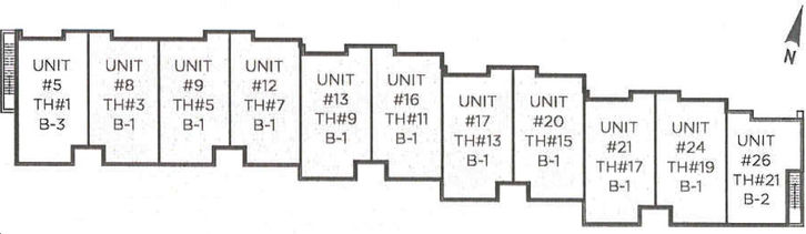 SF3 Towns Clearwater Key Plan