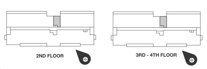 Sage X Condos Studio 2 Key Plan