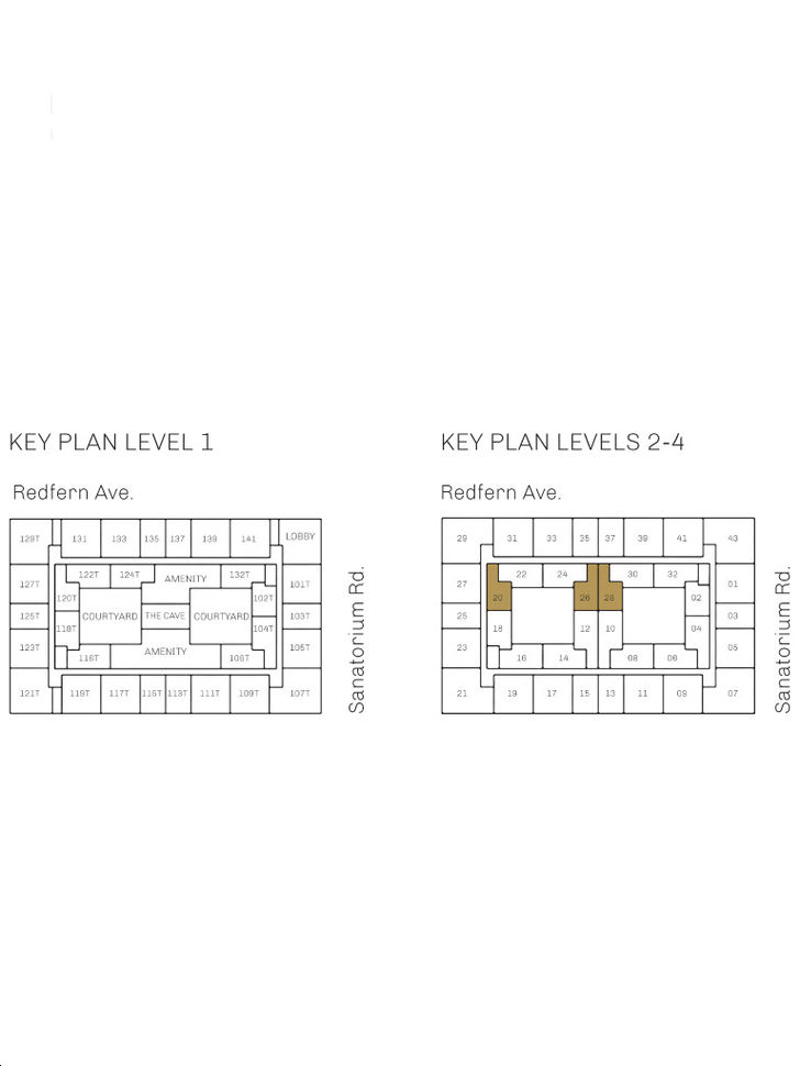 Scenic Trails Condo The Chartwell Key Plan