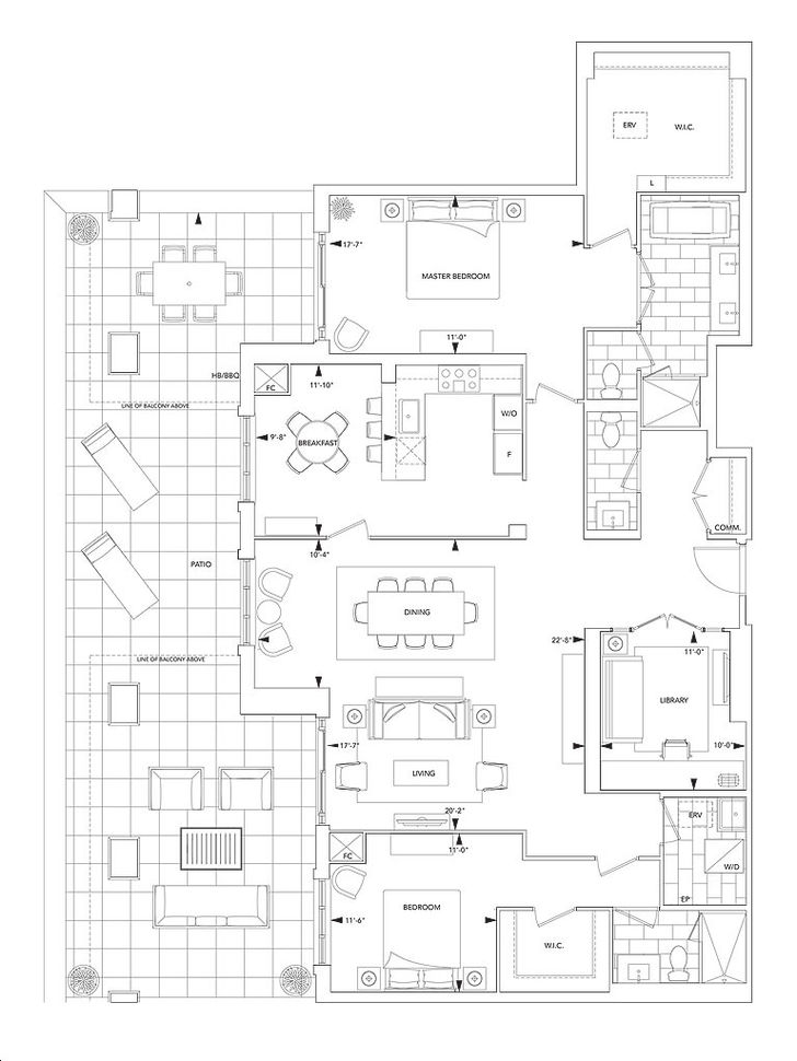 Sherwood at Huntington Condos by Tridel 2RP Floorplan 2