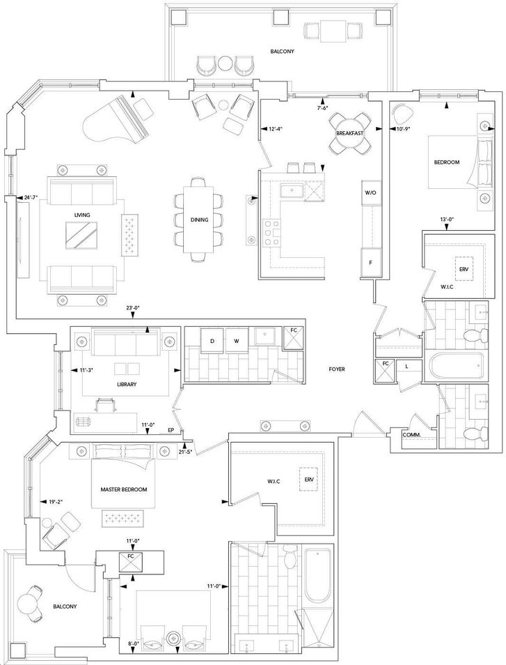 Sherwood at Huntington Condos by Tridel 2Y+D Floorplan 2