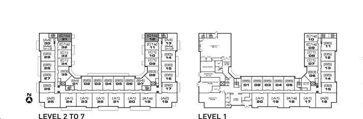 Showcase Lofts C1b Key Plan