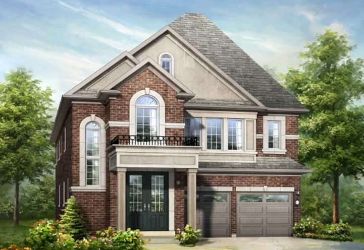 Simcoe Woods Homes Exterior View of Detached Model