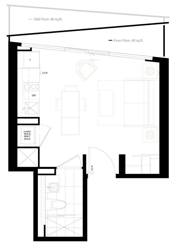 Smart House Condos by UrbanCapital 11 Floorplan 0 bed