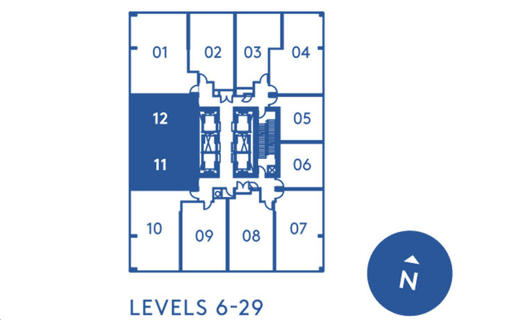 Social Condos ASSIGNMENT UNIT B4 Key Plan