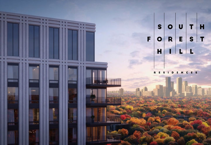 South Forest Hill Residences Crown Exteriors Against Skyline