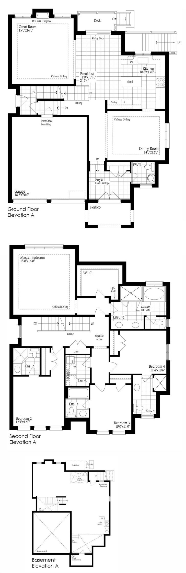 Spring Valley Estates by Pearl-Valley-Homes-Inc |Lotus Floorplan 4 bed ...