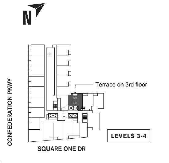 Square One District Condos The Style Key Plan