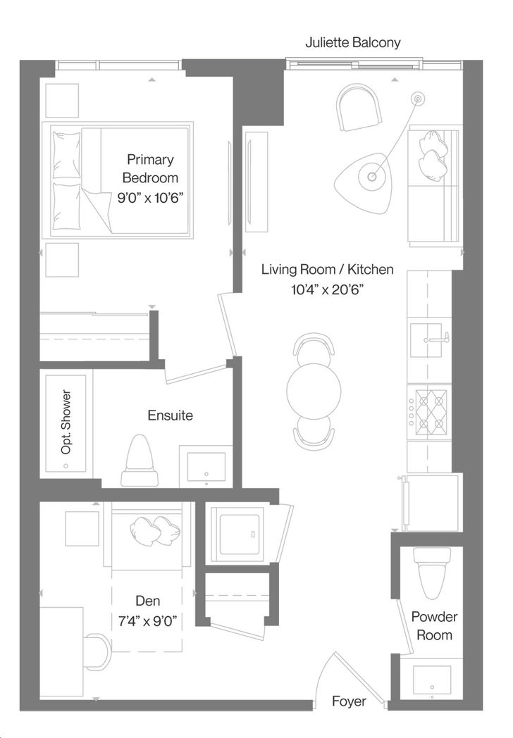 Stationside Condos B-601-J