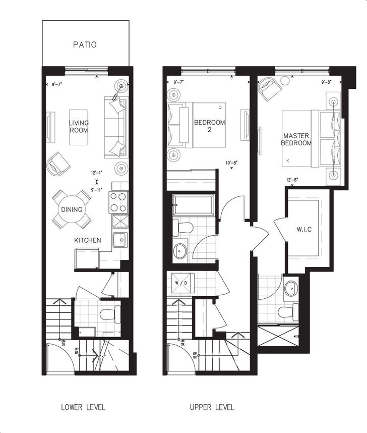 Stella at Southside Condos by I2-Developments |2AT Floorplan 2 bed & 2. ...