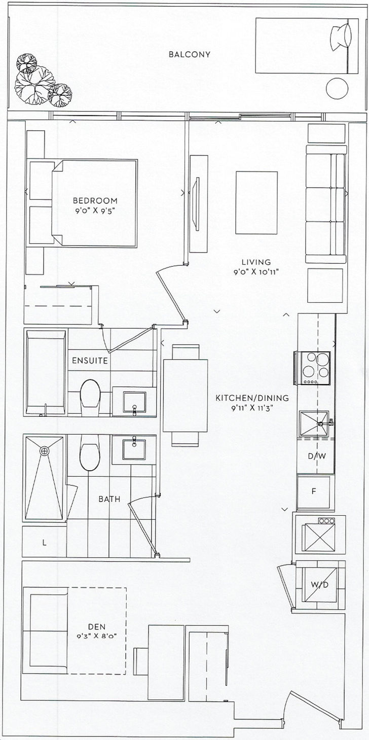 Sugar Wharf Condos ASSIGNMENT UNIT - Aqua