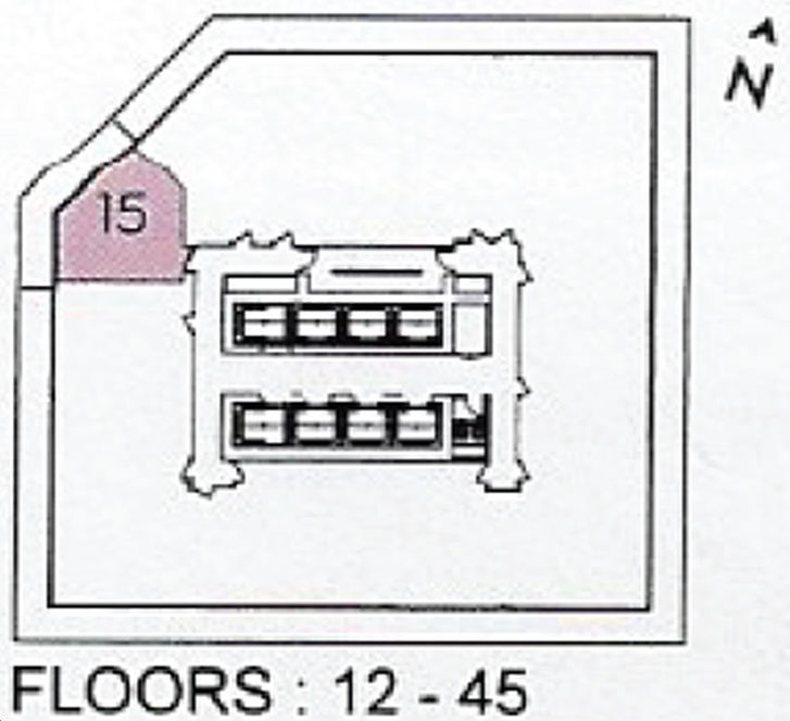 Sugar Wharf Condos Current Key Plan