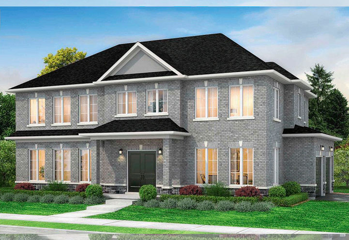 Summit Park Towns Royal County Model Exterior View