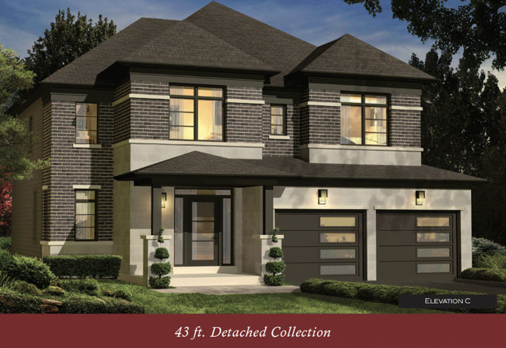 Sunnidale Homes 43ft Single Family Home Exterior