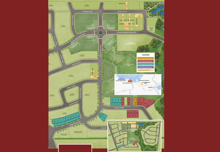 Sunnidale Homes Site Plan