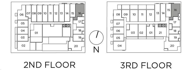 TEN93 Queen West 2 BEDROOM 16_1 Key Plan