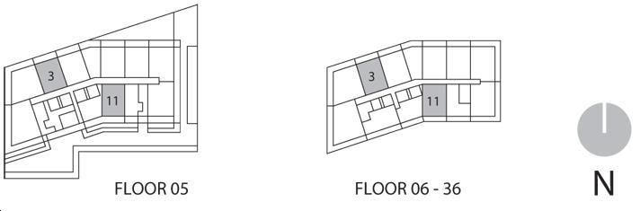 Tableau Condos T4A Key Plan