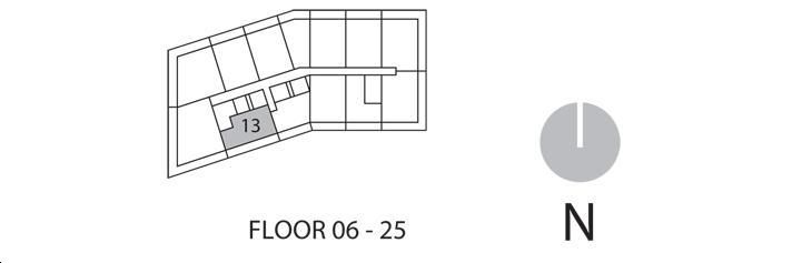 Tableau Condos T5 Key Plan