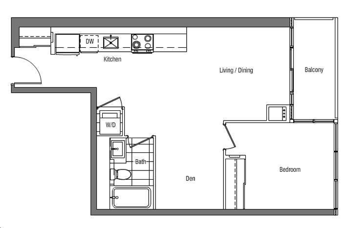 Tango Condos by Concord-Adex |5 Floorplan 1 bed & 1 bath