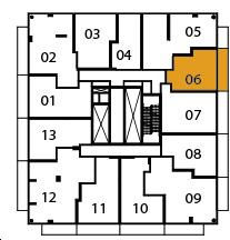 Teahouse Condos Mate Key Plan