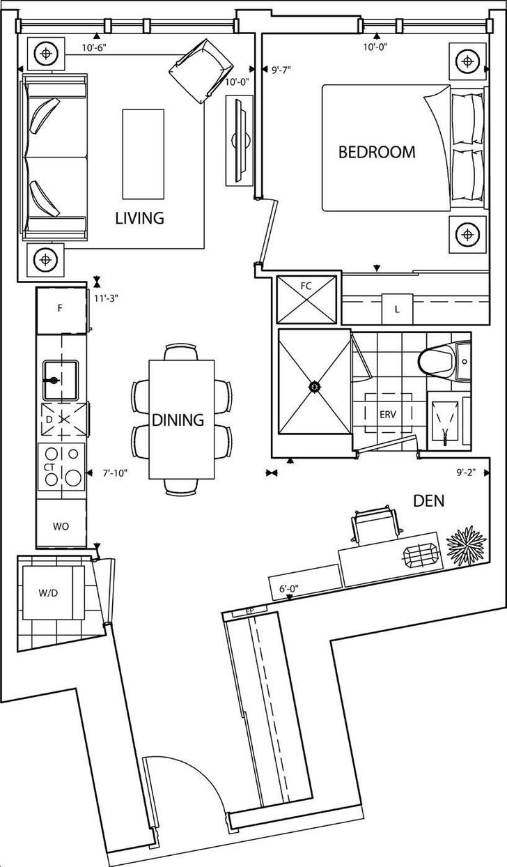 Ten York Condos 1F+D