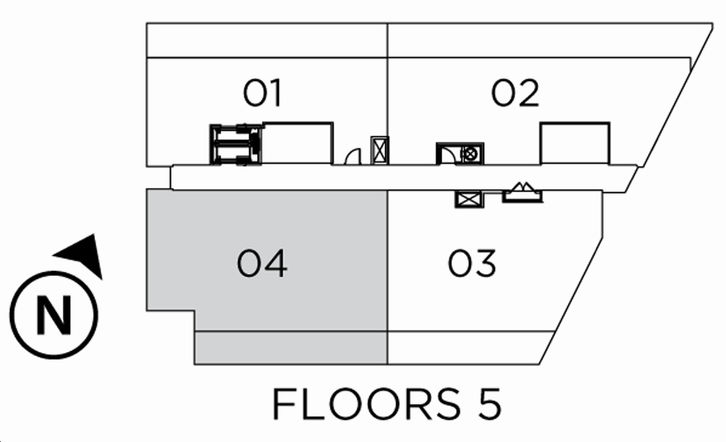 Terrasse Condos Pebble Beach *Terrace unit* Key Plan