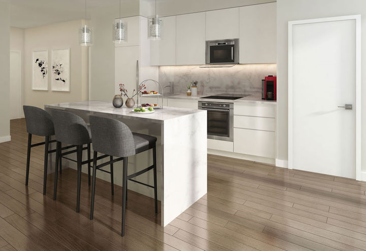 Suite Kitchen Features and Finishes at Terrasse Condos