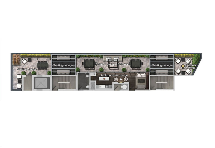Terrasse Condos 6th Floor Plan Amenity