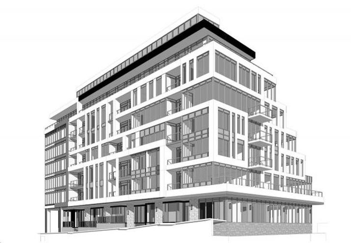 Bayview Avenue Elevation for The Bayview Condos
