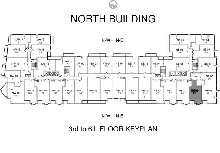 The Beverly Hills Condo B11 Key Plan