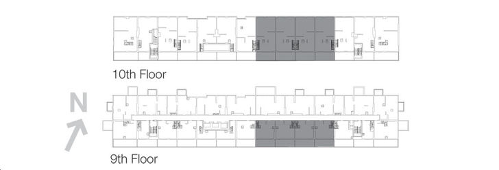 The Bluffs Condos 1260 Key Plan