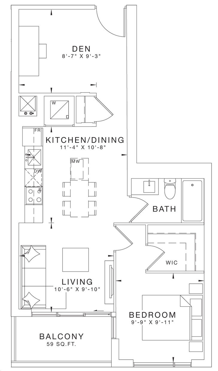 The Bluffs Condos 717